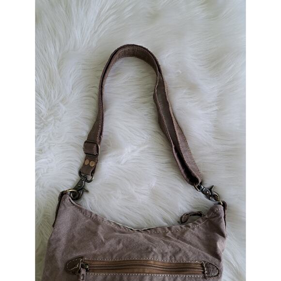 SALE. Midsz Myra Bag w/leather trim - Picture 4 of 14